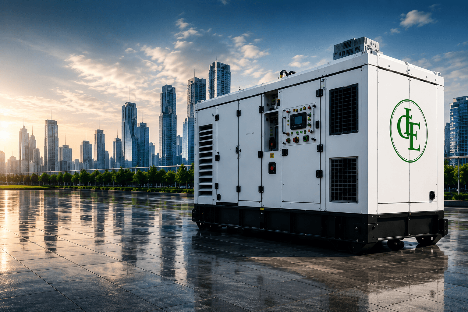 Industrial generator — power solutions UAE